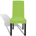 Huse de scaun elastice drepte, 4 buc., verde - WALTI WALTI