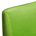 Huse de scaun elastice drepte, 4 buc., verde - WALTI WALTI