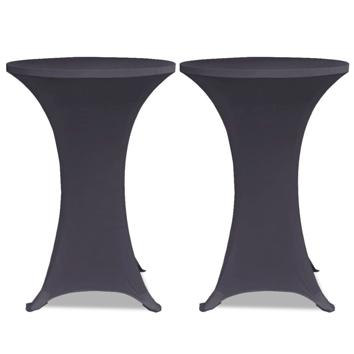 Husă elastică pentru masă, 2 buc., antracit, 60 cm - WALTI WALTI
