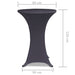 Husă elastică pentru masă, 2 buc., antracit, 60 cm - WALTI WALTI