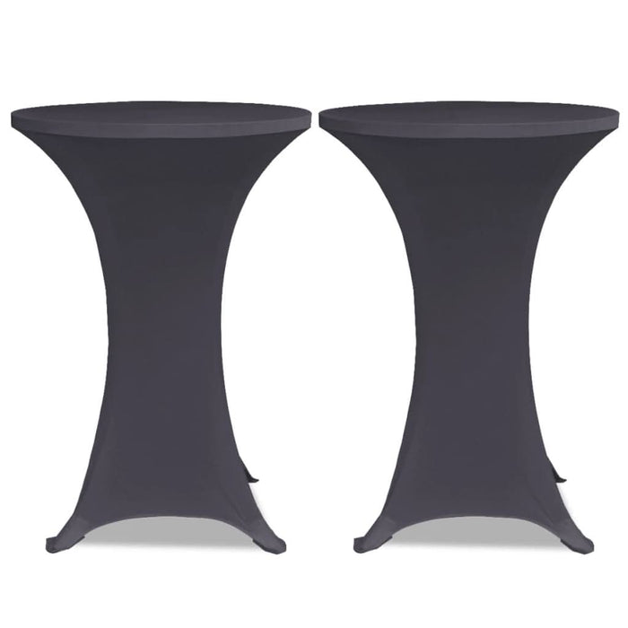 Husă elastică pentru masă, 2 buc., antracit, 70 cm - WALTI WALTI