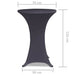 Husă elastică pentru masă, 2 buc., antracit, 70 cm - WALTI WALTI