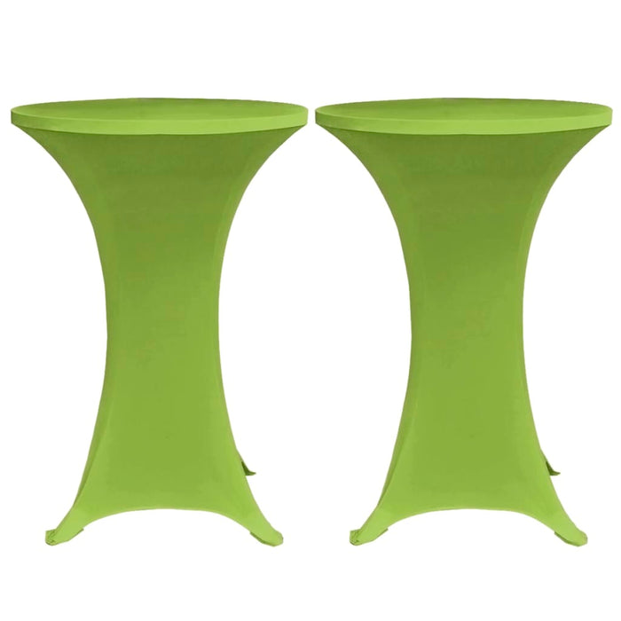 Husă elastică pentru masă, 2 buc., verde, 80 cm - WALTI WALTI