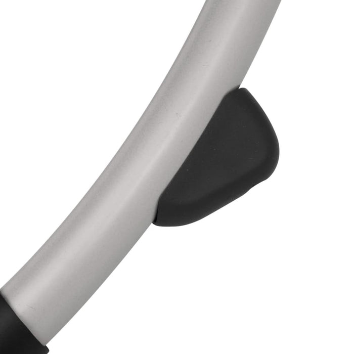 Șezlong de plajă geometric, negru și gri, oțel - WALTI WALTI