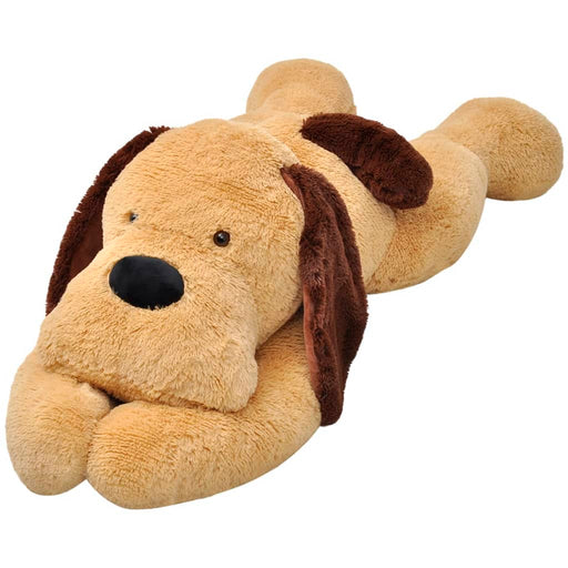 Cățel de pluș de jucărie, maro, 80 cm - WALTI WALTI