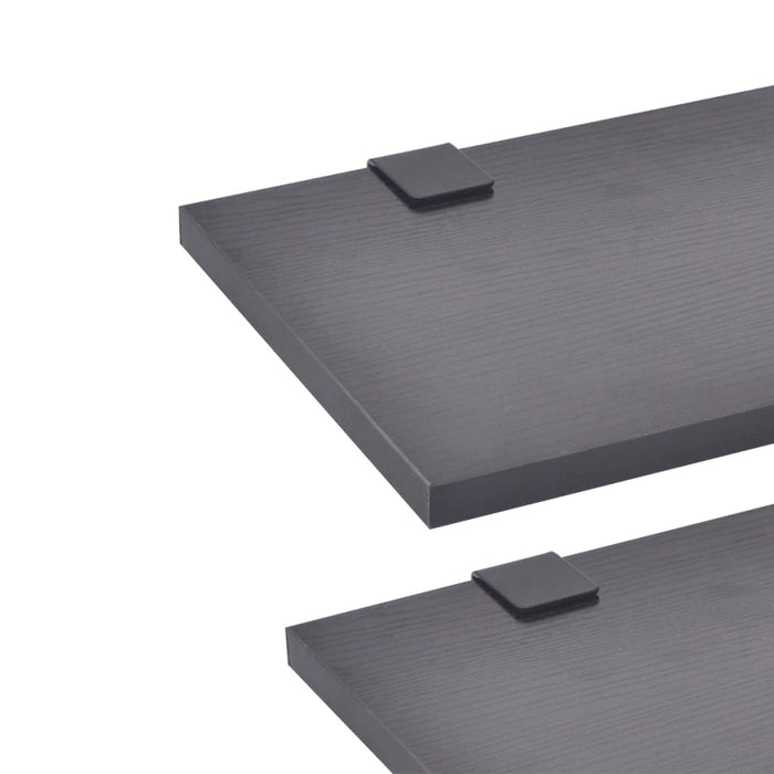 Set mobilier baie 11 piese, chiuvete și robinete incluse, negru - WALTI WALTI