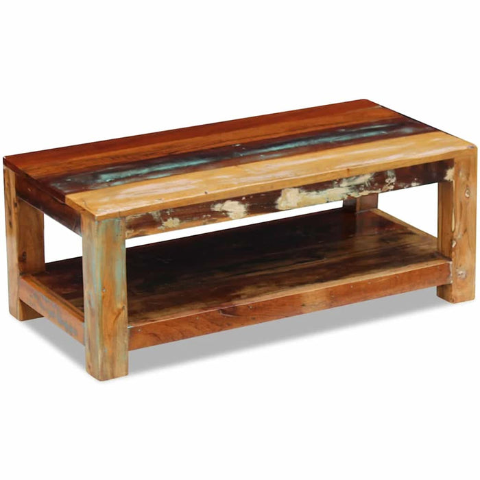 Măsuță de cafea, 90x45x35 cm, lemn masiv reciclat - WALTI WALTI