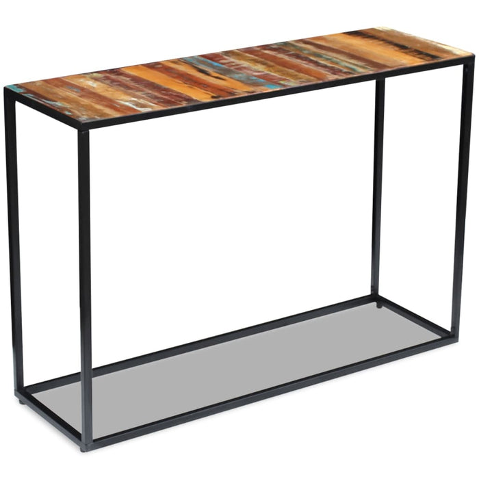 Masă consolă, 110x35x76 cm, lemn masiv reciclat - WALTI WALTI