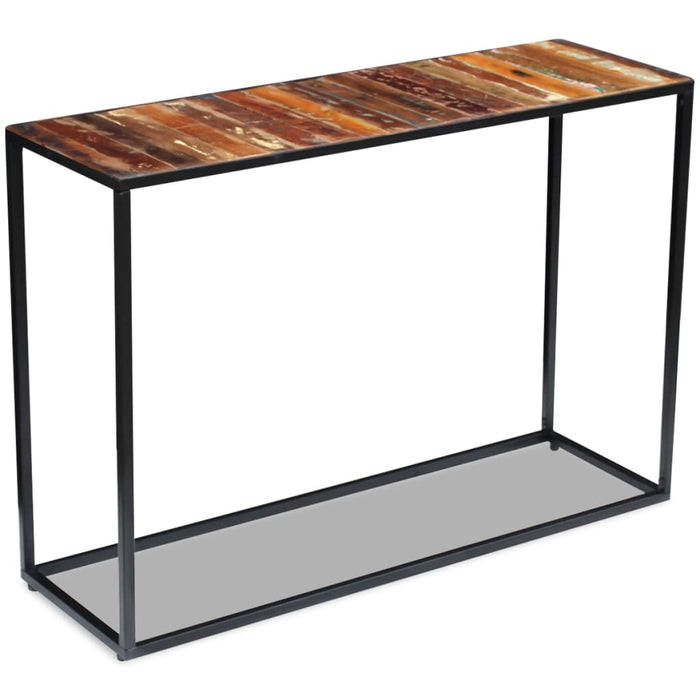 Masă consolă, 110x35x76 cm, lemn masiv reciclat - WALTI WALTI