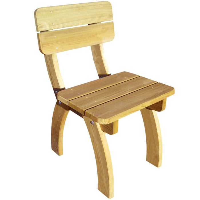 Set mobilier de exterior, 5 piese, lemn de pin tratat - WALTI WALTI