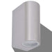 Corp iluminat LED perete exterior 2 buc, rotund, sus/jos - WALTI WALTI