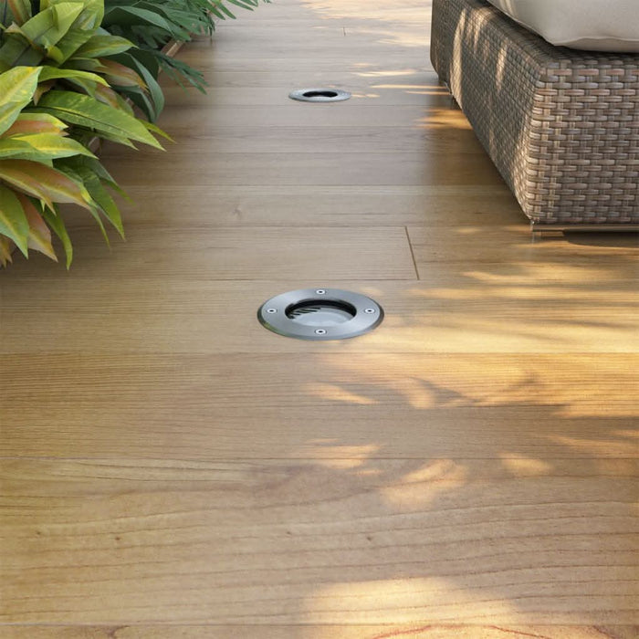 Corpuri de iluminat LED pentru sol, exterior, rotunde, 3 buc. - WALTI WALTI