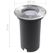 Corpuri de iluminat LED pentru sol, exterior, rotunde, 3 buc. - WALTI WALTI