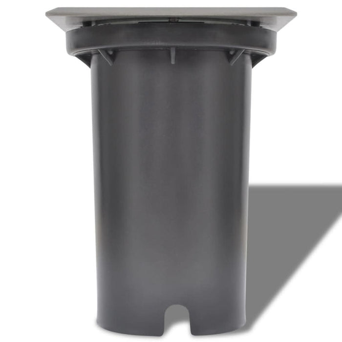 Corpuri de iluminat LED pentru sol 3 buc pătrate - WALTI WALTI