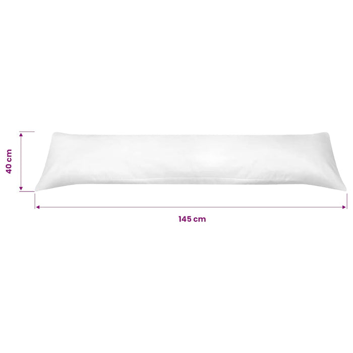 Pernă pentru dormit lateral 40 x 145 cm alb - WALTI WALTI