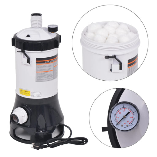 Pompă de filtrare pentru piscine, 185 W, 4,4 m³/h - WALTI WALTI