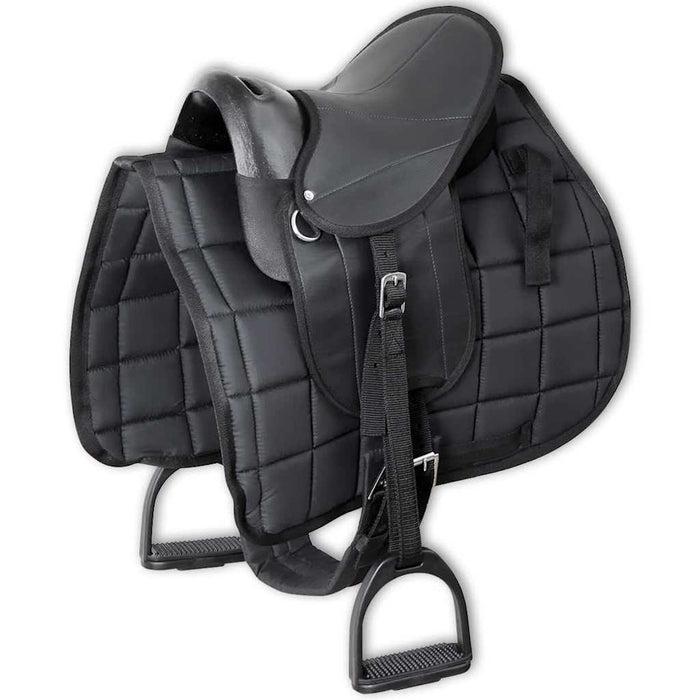Set șa ponei 10", negru - WALTI WALTI