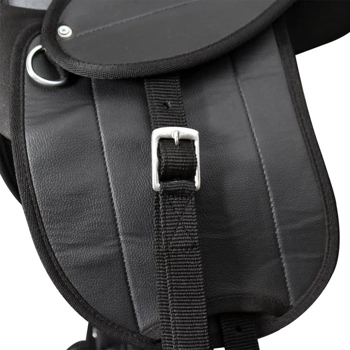 Set șa ponei 10", negru - WALTI WALTI