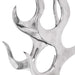 Raft pt. vinuri din aluminiu argintiu, formă flacără, 9 sticle - WALTI WALTI