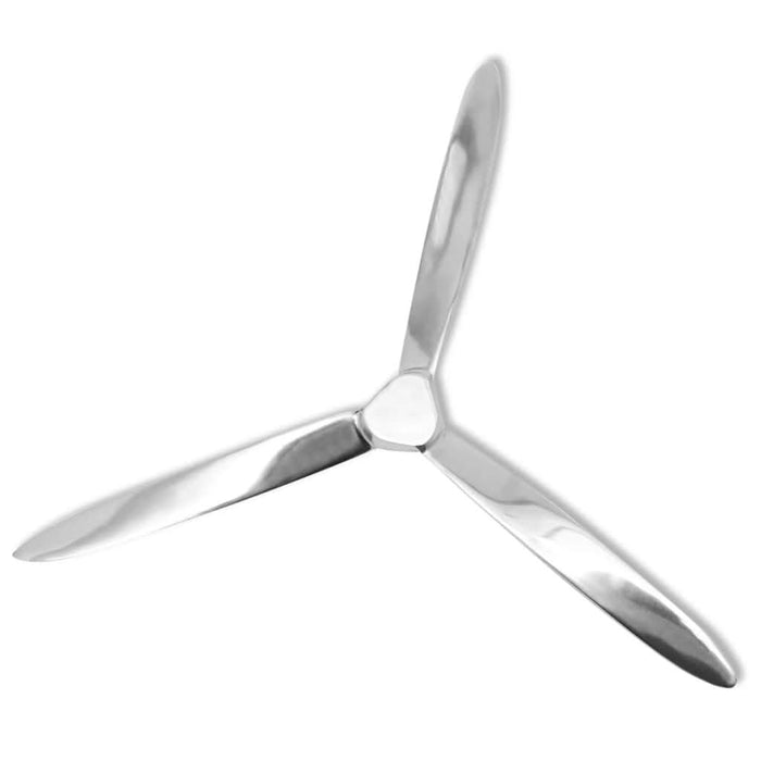 Decorațiune de perete elice din aluminiu, argintiu, 70 cm - WALTI WALTI