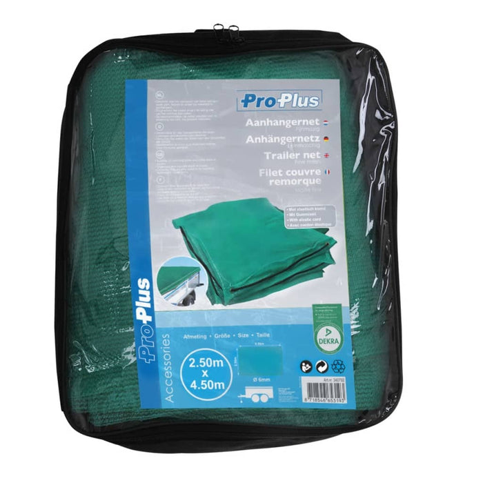 ProPlus Plasă remorcă cu cablu elastic, 2,5 x 4,5 m - WALTI WALTI