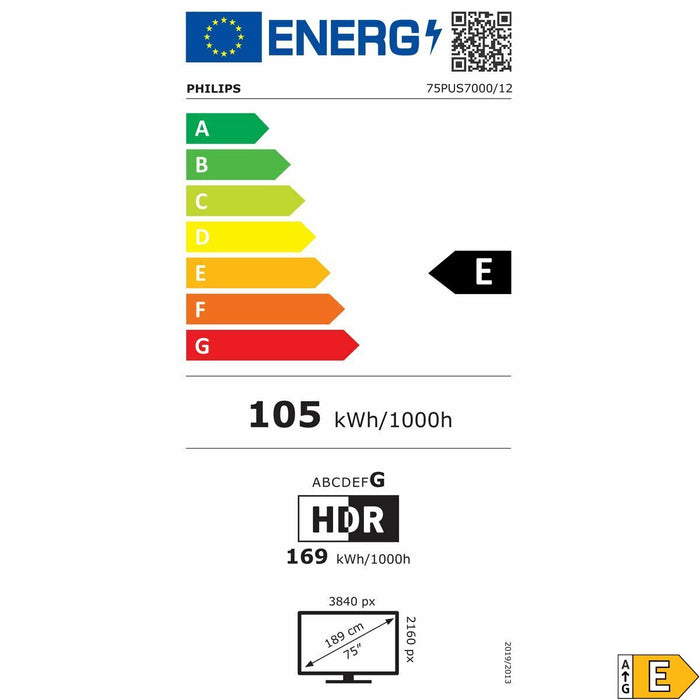 Smart TV Philips 75PUS7000/12 75" 4K Ultra HD LED HDR - WALTI WALTI