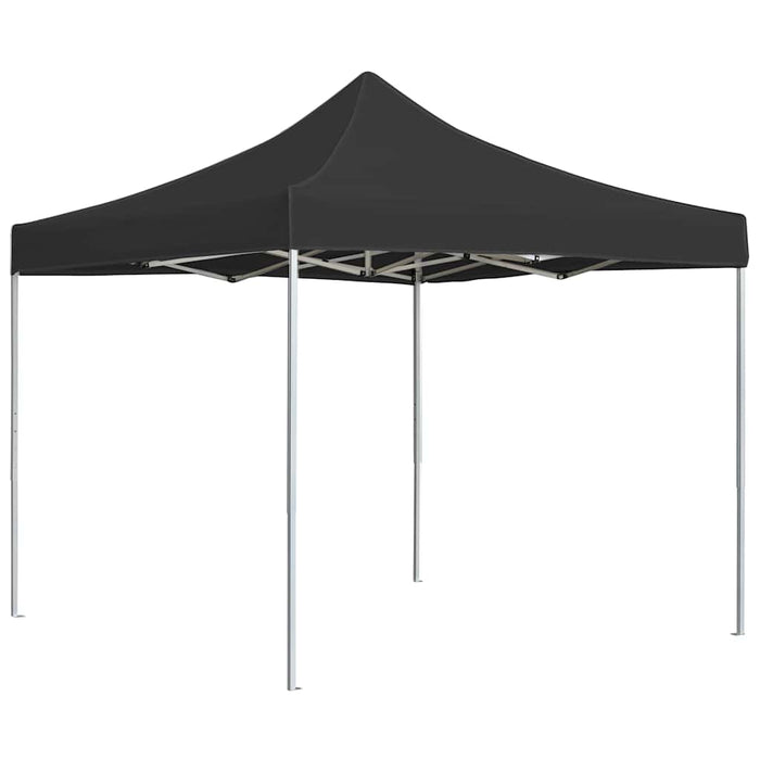 Cort de petrecere pliabil profesional, antracit, 3x3m, aluminiu - WALTI WALTI