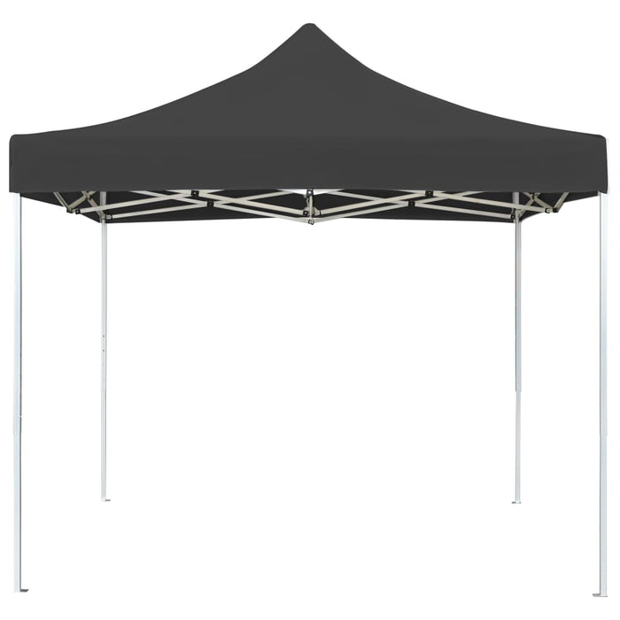 Cort de petrecere pliabil profesional, antracit, 3x3m, aluminiu - WALTI WALTI