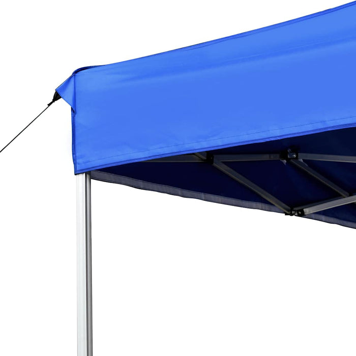 Cort de petrecere pliabil profesional albastru 4,5x3 m aluminiu WALTI