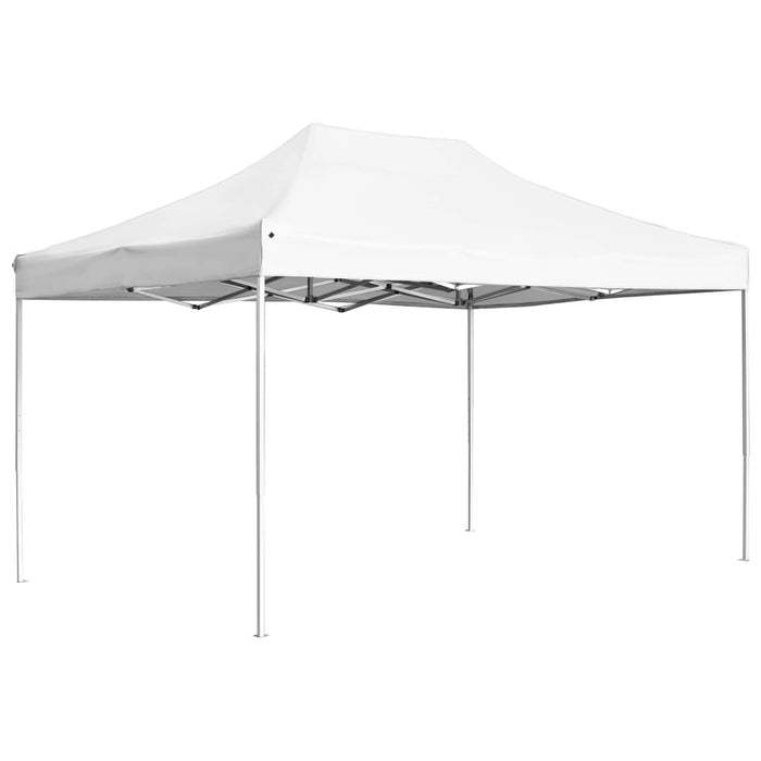 Cort de petrecere pliabil profesional, alb, 4,5x3 m, aluminiu - WALTI WALTI