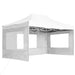 Cort de petrecere pliabil cu pereți, alb, 4,5 x 3 m, aluminiu - WALTI WALTI