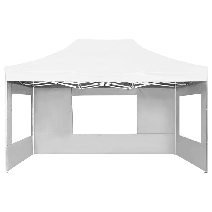 Cort de petrecere pliabil cu pereți, alb, 4,5 x 3 m, aluminiu - WALTI WALTI