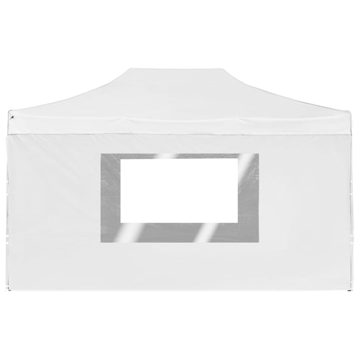 Cort de petrecere pliabil cu pereți, alb, 4,5 x 3 m, aluminiu - WALTI WALTI