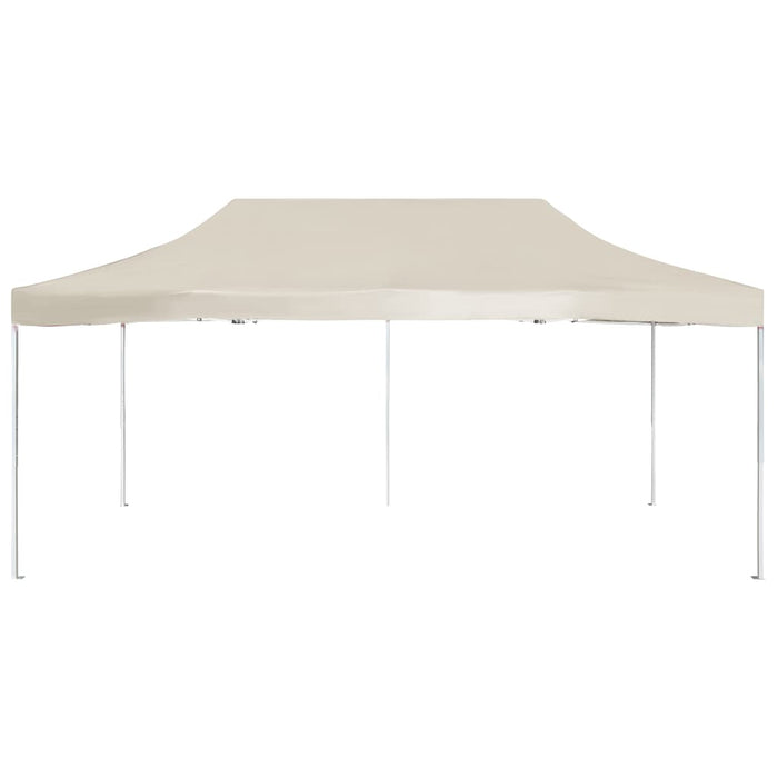 Cort de petrecere pliabil profesional, crem, 6 x 3 m, aluminiu - WALTI WALTI
