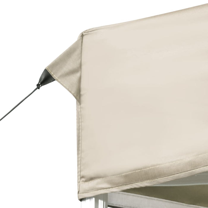 Cort de petrecere pliabil profesional, crem, 6 x 3 m, aluminiu - WALTI WALTI