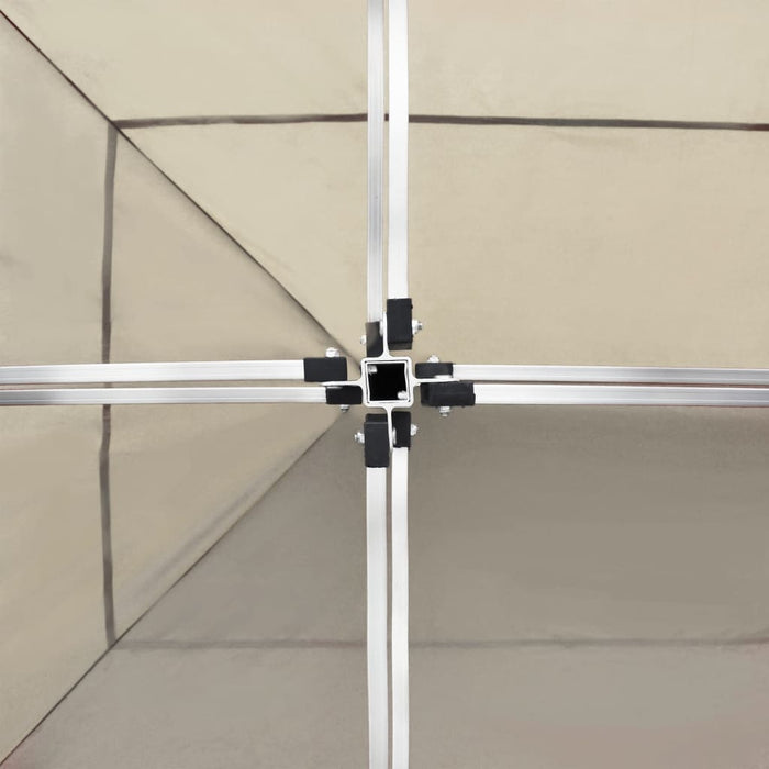 Cort de petrecere pliabil profesional, crem, 6 x 3 m, aluminiu - WALTI WALTI