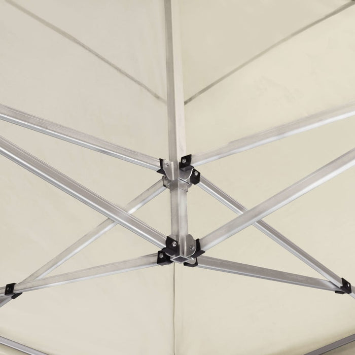 Cort de petrecere pliabil profesional, crem, 6 x 3 m, aluminiu - WALTI WALTI