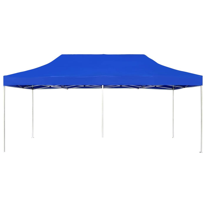 Cort de petrecere pliabil profesional albastru 6x3 m aluminiu - WALTI WALTI