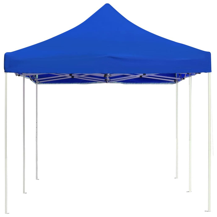 Cort de petrecere pliabil profesional albastru 6x3 m aluminiu - WALTI WALTI