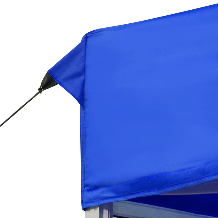 Cort de petrecere pliabil profesional albastru 6x3 m aluminiu - WALTI WALTI