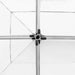 Cort de petrecere pliabil profesional, alb, 6 x 3 m, aluminiu - WALTI WALTI