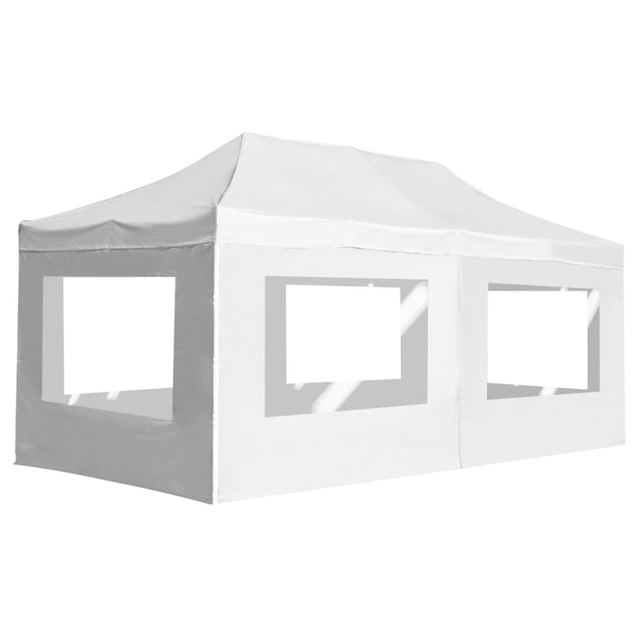 Cort de petrecere pliabil cu pereți, alb, 6 x 3 m, aluminiu - WALTI WALTI