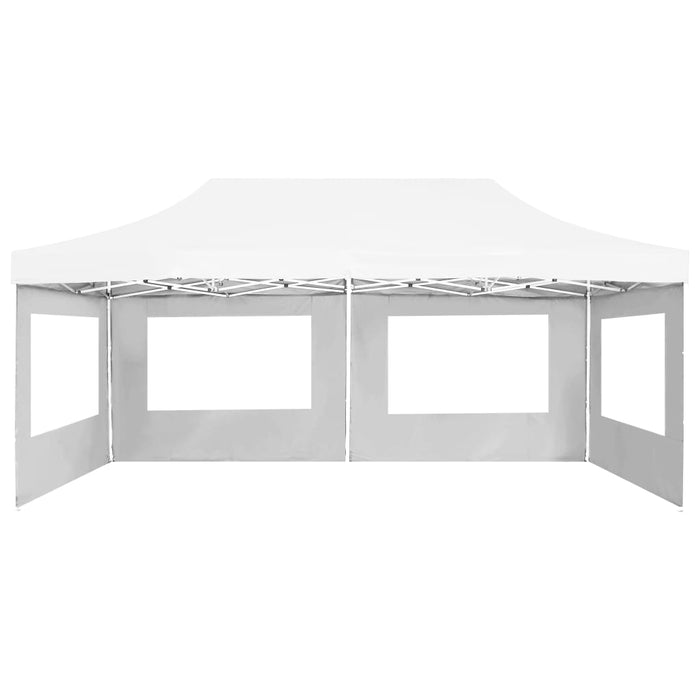 Cort de petrecere pliabil cu pereți, alb, 6 x 3 m, aluminiu - WALTI WALTI