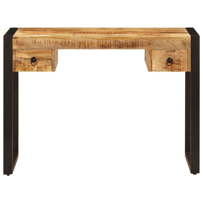 Birou cu 2 sertare, 110 x 50 x 77 cm, lemn masiv de mango WALTI