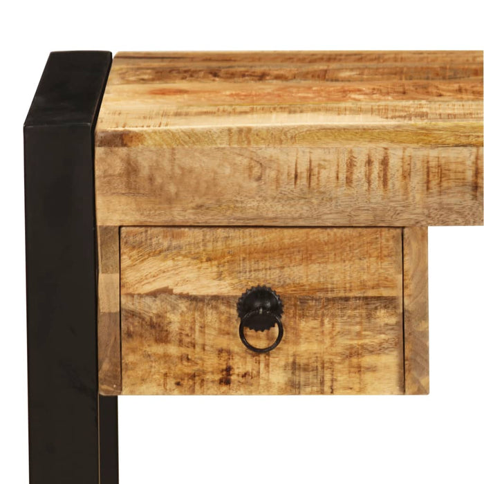 Birou cu 2 sertare, 110 x 50 x 77 cm, lemn masiv de mango WALTI