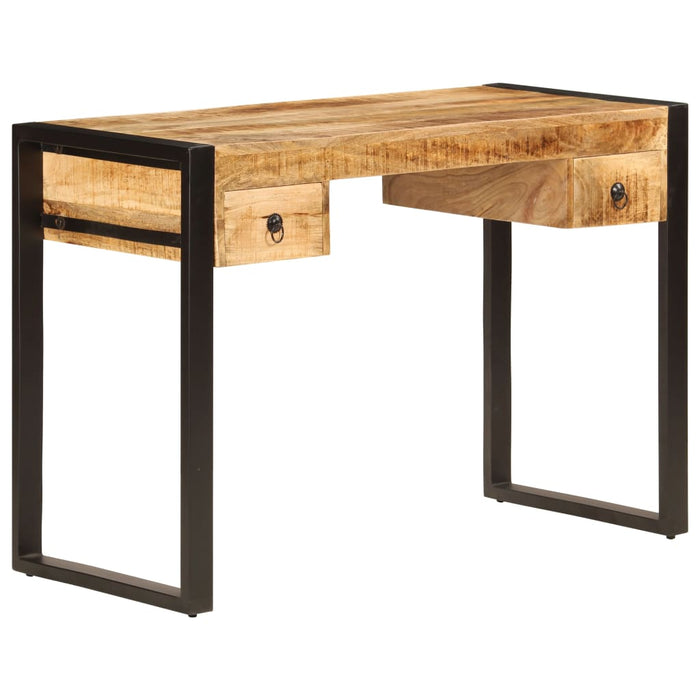 Birou cu 2 sertare, 110 x 50 x 77 cm, lemn masiv de mango WALTI