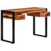 Birou cu 2 sertare, 110 x 50 x 77 cm, lemn masiv de acacia - WALTI WALTI