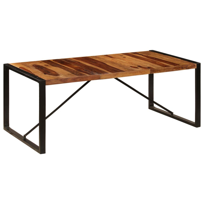 Masă de bucătărie, 200 x 100 x 75 cm, lemn masiv de acacia - WALTI WALTI