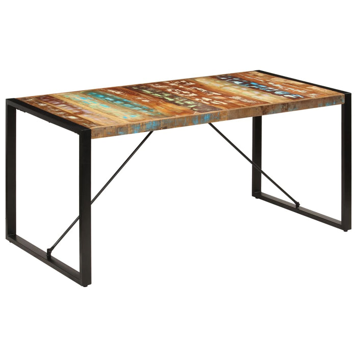 Masă de bucătărie, 160 x 80 x 75 cm, lemn masiv reciclat - WALTI WALTI
