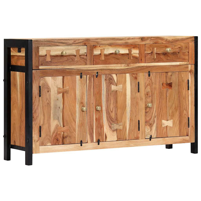 Dulap, 120 x 35 x 75 cm, lemn masiv de acacia WALTI